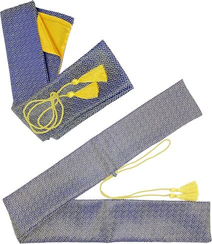 2pcs Sword Bag 51inch Synthetic Silk Katana Bag Sword Cover Carrying Case For Samurai Swords in Kuwait