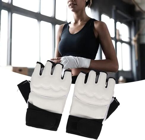 ZJchao Taekwondo Combat Gloves, Breathable Kickboxing Training Gloves for Kids Adults Professional for Punching Bag, Combat, Muay Thai, MMA in Kuwait