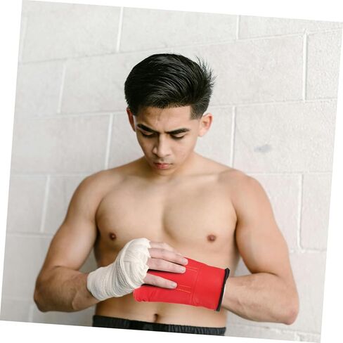 1PAIR التدريب المحمول قفازات السجال للملاكمة قفازات كيك بوكسينغ للرجال للنساء والتصميم المريح والارتداء لتحسين الأداء والإصابة in Kuwait