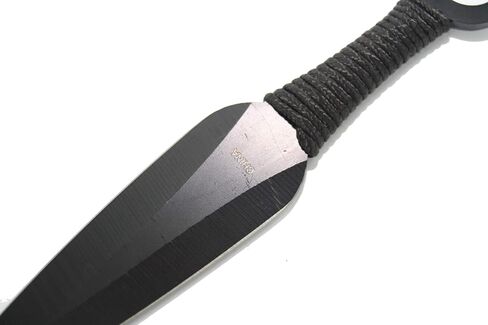 ACE Ace Martial Arts تزويد Ninja Stealth Black Rising Knives بحالة النايلون (Kunai) (3 قطع) in Kuwait