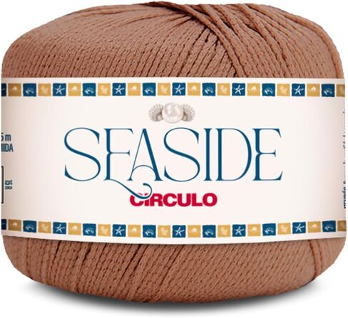 Circulo Seaside Yarn ، مثالي لأشرار الشاطئ ، البيكينيات والتستر ، التجفيف السريع والوزن الخفيف ، وزن الأصابع ، البولي أميد 100 ٪ ، 180.4 ياردة ، 50 جرام ، اللون 616 الكناري in Kuwait
