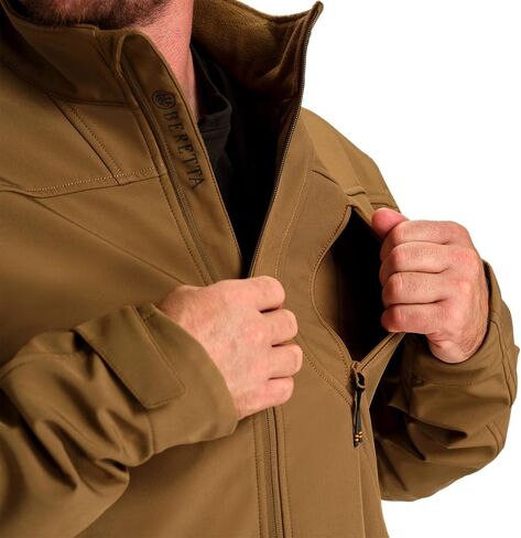 Beretta Men's Daybreak Softshell Outdoor Hiking & Upland Hunting Lightweight Water-Repellent Breathable Mesh Lined Jacket in Saudi Arabia