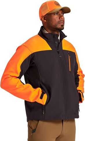 Beretta Men's Daybreak Softshell Outdoor Hiking & Upland Hunting Lightweight Water-Repellent Breathable Mesh Lined Jacket in Saudi Arabia