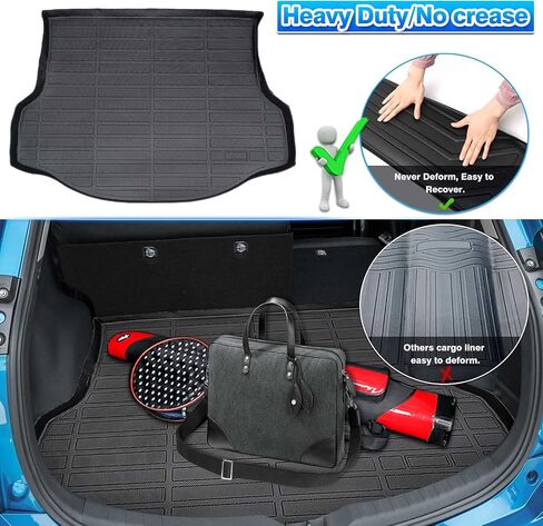 Cartist Cargo Liner Fits for Toyota 4runner 2010-2024 (No 3rd Seat or No Sliding Cargo Deck) Accessories All Weather Rear Trunk Liner for 4runner Cargo Mat Heavy Duty in Saudi Arabia