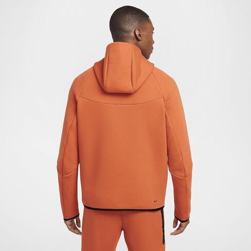 Nike Tech Men's Full-Zip Windrunner Hoodie (HV0949-846, Vintage Coral/Black) in Saudi Arabia