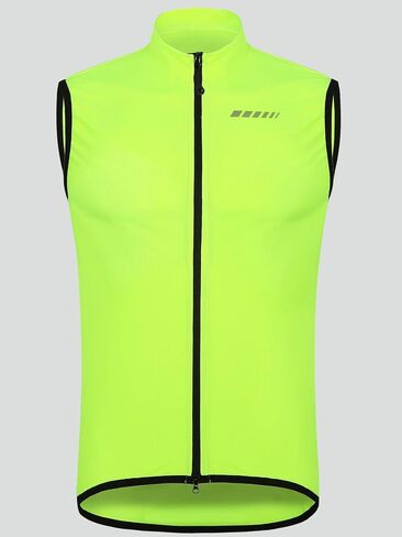 qualidyne Men's Sleeveless Cycling Jersey Vest Road Bike Shirt Bicycle Biking Tank Tops Full Zip Pockets in Saudi Arabia