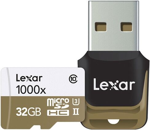 Lexar Professional 1000x 64GB microSDXC UHS-II Card (LSDMI64GCBNA1000A) in Saudi Arabia