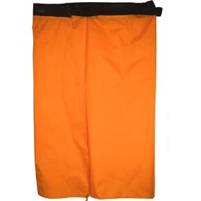 Brand Rain Kilt/Rain Skirt in Tangerine Color, One Size fits Most, Unisex Outerwear and raingear