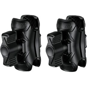 2 Pack, BRCOVAN Double Socket Arm High Strength Composite Short Arm Compatible with RAM Mounts B Size 1'' Ball Components & Bike Motorcycle Phone Mount Holder with 1'' Ball Adapter