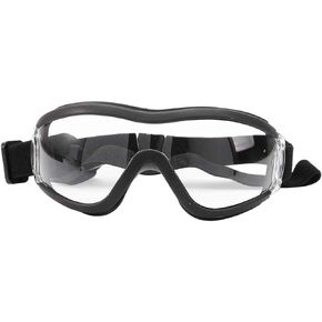 Pet Goggles Eye Protective Glasses Anti-UV,Windproof,Waterproof Eye Goggles for Medium-Sized or Large Dog (Transparent)