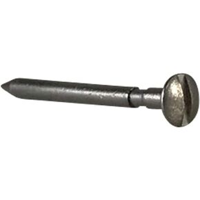 Pre Bent 1.5 Degree Steering Axle with Easy Turn Screw Driver Slot – Machined Nickel Plated, Graphite-Coated for derby cars (1 - one axle)