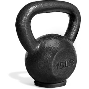 Yes4All Kettlebell من الحديد الزهر مع قاعدة مطاطية واقية، أجراس تدريب القوة لرفع الأثقال والتكييف والقوة والتدريب الأساسي in Kuwait