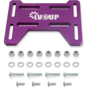 Universal Engine Mount Motor Engine Adapter Plate Compatible for Mini Bike and Go Kart (Doodlebug) 212 Preditor Briggs Purple