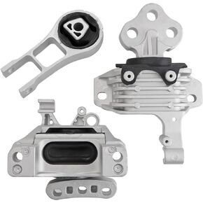 Engine Motor and Transmission Mount Bracket Kit Fits for 2015-2017 Chrysler 200 2.4L,for 2014-2021 Jeep Cherokee 2.4L Replaces# 68192831AF 68418876AB 68157441AD