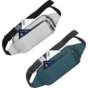 Fanny Packs for Men and Women,Water Resistant Waist Bag & Hip Bum Bag with Adjustable Strap for Travel Sports Running