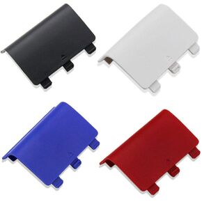 Battery Back Cover Lid Door Case for Xbox One Controller (White)