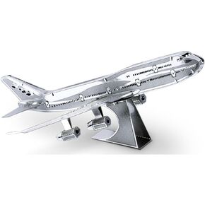 Fascinations Metal Earth Boeing 747 Airplane 3D Metal Model Kit