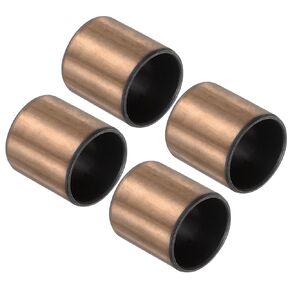 uxcell Sleeve Bearings 5/8" Bore x 3/4" OD x 23/32" Length Plain Bearings Wrapped Oilless Bushings for Sliding Parts of Machinery, 4pcs