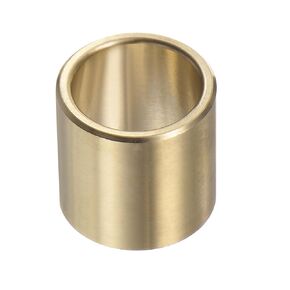 HARFINGTON Sleeve Bearings 5/8" Bore 7/8" OD 1-1/4" Length Wrapped Oilless Bushings Brass Alloy for Transmission Conveyor Systems