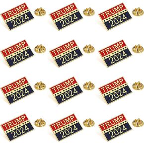 Show Your Support for Trump's 2024 Run with Trump Pins 2024 - Trump Lapel Pins for the 2024 President Election!