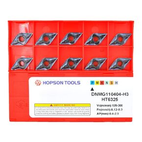 إدراجات تحول الكربيد DNMG 331 Dnmg110404 لقطع الفولاذ شبه النهائي، إدراج Dnmg لأدوات الخراطة، 10 قطع.