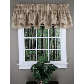 Stylemaster Windsor Jacquard Layered Valance