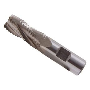 HHIP 8002-5733 4 Flute M42 Cobalt Roughing End Mill, 1/2" x 1/2" x 1-1/4" x 3-1/4"