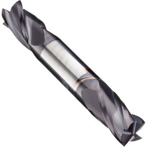 Niagara Cutter N89877 مطحنة نهاية أنف مربعة من الكربيد، نهاية مزدوجة، لمسة نهائية TiAlN، قطع خشن وتشطيب، حلزون 30 درجة، 4 مزامير، الطول الإجمالي 2.5 بوصة، قطر القطع 0.250 بوصة، قطر الساق 0.250 بوصة in Kuwait