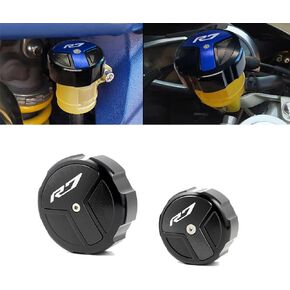 Motorcycle Accessories CNC Brake Fluid Reservoir Cap Cylinder Cover For YZFR7 YZF-R7 YZF R7 2021-2022