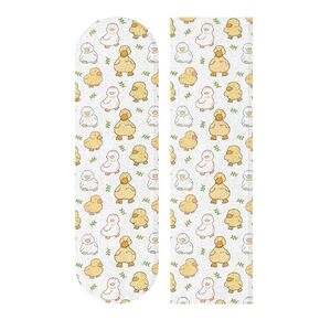Skateboard Grip Tape Sticker Sheet Scooter Sandpaper for Rollerboard 9" x 33" (Cartoon Duck)
