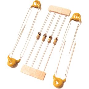 4 x Treble Bleed Kits Vishay BC Ceramic 1000pf 100k Fits Humbuckers Singles Y5U .001uf