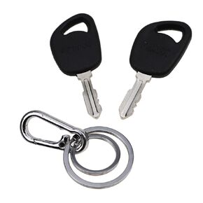 JEENDA (2) Ignition Keys GY20680 LVA17264 for John Deere 100 LA LT SST X Series 1026R L100 L110 L108 L111 L118 L120 L130 LA125 LA130 LA135 LT150 LT155 D110 1023E 1025R 1026R 2025R 2026R 3025E