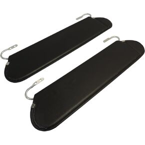 Crown Automotive-RT54001 Sun Visor Set Body, Black