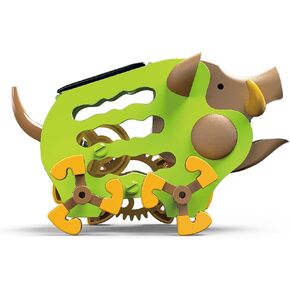 Solar Wild Boar, Solar Powered Energy Kit for Kids, Robotics, Educational STEM Birthday Kits Ages 8 and Up