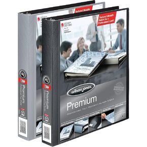 ويلسون جونز، ملف عرض، 1 بوصة، ممتاز، عرض تقديمي من البوليستر المعدني، ألوان متنوعة، 1 ملف (W88211B) (W88211) in Kuwait