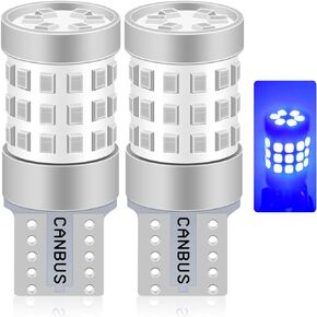 194 لمبة إضاءة LED بيضاء/كهرمانية 168 2825 W5W T10 2016 42SMD لخريطة قبة السيارة لوحة ترخيص لوحة لوحة أجهزة القياس حزمة من 2