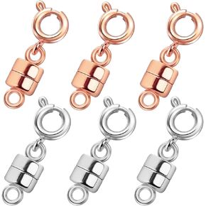 المشابك المغناطيسية للقلائد المشابك قلادة المغناطيسي القوي والإغلاق القلائد الذهب والفضة موسع سوار المشابك والمجوهرات in Kuwait