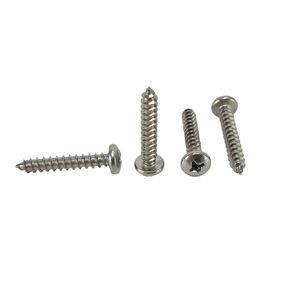 برغي صفائح معدنية برأس من الفولاذ المقاوم للصدأ مقاس 8 × 3/4 بوصة (أطوال من 1/2 بوصة إلى 2 بوصة في القائمة) 100 براغي معدنية (#8 × 3/4 بوصة)