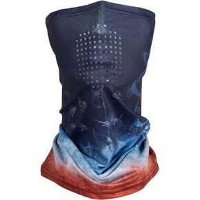 Salt Life Ameritude Face Shield, Blue, OSFM