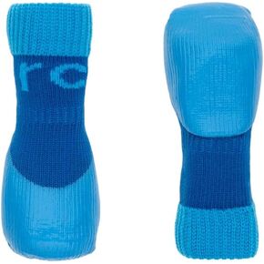 RC Pet Products Sporty PAWks Anti-Slip, Stylish, Functional, Protective Dog Socks | Medium, Electric Blue/Cyan