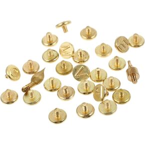 1 Set Letter Soldering Iron Embossing Burning Tips Wood Burner Pyrography Letters DIY Tools Wood Burning Letters Letter Stencil DIY Kits Iron Working Burner Tip Mold Stamp Copper