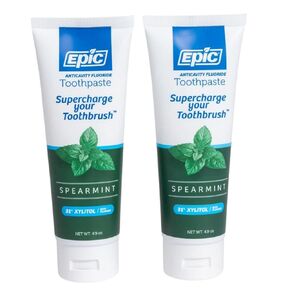 Epic Dental Fluoride and Xylitol Toothpaste, 4.9 Ounce