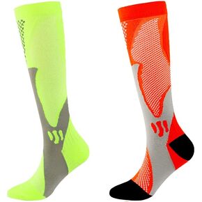 Compression Socks for Women & Men Best for Athletic, Running,Flight Travel,Cycling
