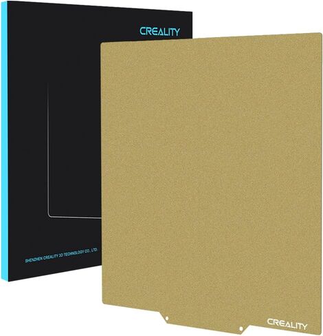 Official Creality K1 Max Build Plate PEI Sheet, 315 x 310mm Smooth Removable Flexible Spring Surface Excellent Heat Resistance Heated for Ender 3 S1 Plus K1 Max 3D Printer(Without Magnetic Base) in Kuwait
