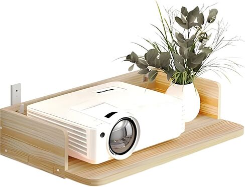 جدار جبل خشبي العارض الجرف العائمة العارض جدار حامل العارض جدار الرف العارض جدار حامل جدار تخزين الرف للديكور المنزل in Kuwait