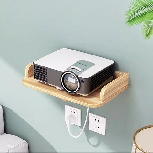 جدار جبل خشبي العارض الجرف العائمة العارض جدار حامل العارض جدار الرف العارض جدار حامل جدار تخزين الرف للديكور المنزل in Kuwait