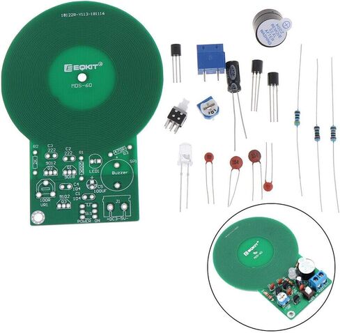 مجموعة DIY كيت للكشف عن المعادن عدة إلكترونية DC 3-5V 60mm وحدة استشعار عدم الاتصال in Kuwait