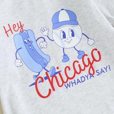 Baby Boy Girl Baseball Bubble Romper Little Slugger Baseball Print Oversized Bodysuit Short Sleeve Summer Clothes in Saudi Arabia