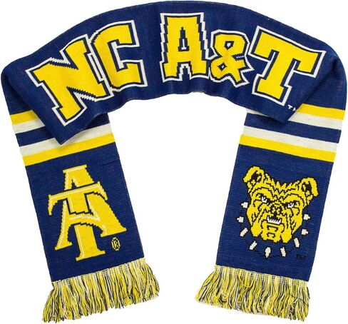 وشاح NC A&T Aggies - محبوك كلاسيكيًا بجامعة North Carolina A&T in Saudi Arabia