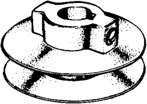 تجويف 2 × 1/2 بوصة، بدون مفتاح، A-Groove، بكرة مصبوبة في شيكاغو. صُنع في الولايات المتحدة الأمريكية بنسبة 100%! in Kuwait